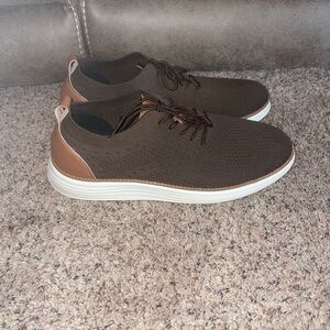 VILOCY Mens 12-12.5 EU 46 Brown Shoes